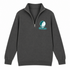 Chicago Stealie Premium Unisex Quarter-Zip — Design: Chicago State University — Charcoal