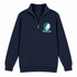 Chicago Stealie Premium Unisex Quarter-Zip — Design: Chicago State University — Navy