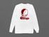 Chicago Stealie Premium Unisex Long-Sleeve — Design: Chicago University of — White