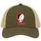 Chicago Stealie Premium Unisex Trucker Cap — Design: Chicago University of — Moss/Khaki
