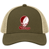 Chicago Stealie Premium Unisex Trucker Cap — Design: Chicago University of — Moss/Khaki