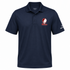 Chicago Stealie Premium Unisex Polo — Design: Chicago University of — Navy