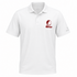 Chicago Stealie Premium Unisex Polo — Design: Chicago University of — White