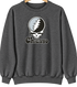 Chicago Baseball Stealie Grateful Dead Crewneck — Chicago White Sox — Dark Heather