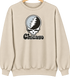 Chicago Baseball Stealie Grateful Dead Crewneck — Chicago White Sox — Sand