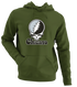 Chicago Baseball Stealie Grateful Dead Hoodie — Chicago White Sox — Military Green