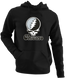 Chicago Baseball Stealie Grateful Dead Hoodie — Chicago White Sox — Black
