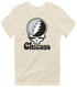 Chicago Baseball Stealie Grateful Dead T-Shirt — Chicago White Sox — Sand