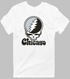 Chicago Baseball Stealie Grateful Dead T-Shirt — Chicago White Sox — White