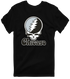 Chicago Baseball Stealie Grateful Dead T-Shirt — Chicago White Sox — Black
