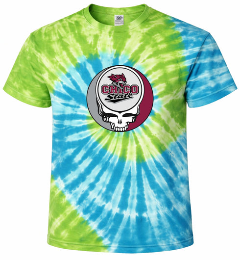 Chico State University Stealie Tie-Dye T-Shirt