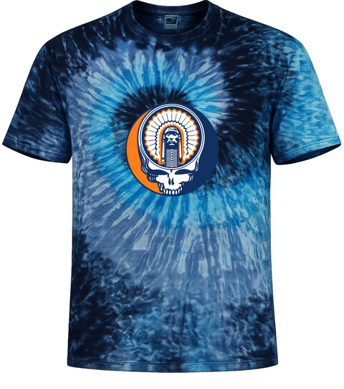 Chief Illiniwek Stealie Tie-Dye T-Shirt
