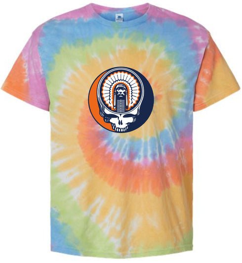 Chief Illiniwek Stealie Tie-Dye T-Shirt