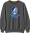 Christopher Newport Stealie Premium Unisex Crewneck — Design: Christopher Newport University — Dark Heather