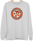 Cincinnati Football Dancing Bear Premium Crewneck — Cincinnati Bengals — Sport Grey