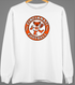 Cincinnati Football Dancing Bear Premium Crewneck — Cincinnati Bengals — White