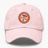 Cincinnati Football Dancing Bear Premium Dad Hat — Cincinnati Bengals — Pink