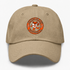 Cincinnati Football Dancing Bear Premium Dad Hat — Cincinnati Bengals — Khaki