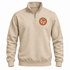 Cincinnati Football Dancing Bear Premium Quarter-Zip — Cincinnati Bengals — Sand