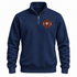 Cincinnati Football Dancing Bear Premium Quarter-Zip — Cincinnati Bengals — Navy