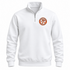 Cincinnati Football Dancing Bear Premium Quarter-Zip — Cincinnati Bengals — White