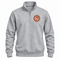 Cincinnati Football Dancing Bear Premium Quarter-Zip — Cincinnati Bengals — Sport Grey