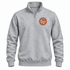 Cincinnati Football Dancing Bear Premium Quarter-Zip — Cincinnati Bengals — Sport Grey
