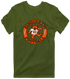 Cincinnati Football Dancing Bear Premium T-Shirt — Cincinnati Bengals — Military Green