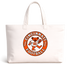 Cincinnati Football Dancing Bear Premium Tote Bag — Cincinnati Bengals — White