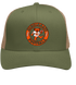 Cincinnati Football Dancing Bear Premium Trucker Cap — Cincinnati Bengals — Moss/Khaki