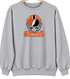 Cincinnati Helmet Stealie Premium Unisex Crewneck — Cincinnati Bengals — Sport Grey