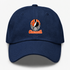 Cincinnati Helmet Stealie Premium Unisex Dad Hat — Cincinnati Bengals — Navy