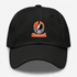 Cincinnati Helmet Stealie Premium Unisex Dad Hat — Cincinnati Bengals — Black