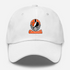 Cincinnati Helmet Stealie Premium Unisex Dad Hat — Cincinnati Bengals — White