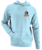 Cincinnati Helmet Stealie Premium Unisex Hoodie — Cincinnati Bengals — Light Blue