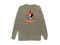 Cincinnati Helmet Stealie Premium Unisex Long-Sleeve — Cincinnati Bengals — Sandstone