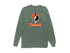 Cincinnati Helmet Stealie Premium Unisex Long-Sleeve — Cincinnati Bengals — Light Green