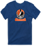 Cincinnati Helmet Stealie Premium Unisex T-Shirt — Cincinnati Bengals — Navy