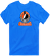 Cincinnati Helmet Stealie Premium Unisex T-Shirt — Cincinnati Bengals — Royal