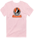 Cincinnati Helmet Stealie Premium Unisex T-Shirt — Cincinnati Bengals — Light Pink