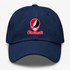 Cincinnati Stealie Premium Unisex Dad Hat — Design: Cincinnati University of — Navy
