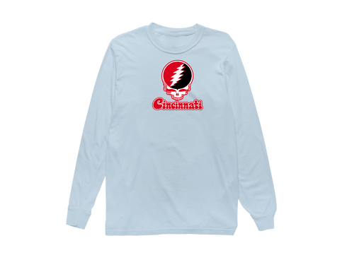 Cincinnati Stealie Premium Unisex Long-Sleeve — Design: Cincinnati University of — Chambray