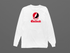 Cincinnati Stealie Premium Unisex Long-Sleeve — Design: Cincinnati University of — White