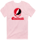 Cincinnati Stealie Premium Unisex T-Shirt — Design: Cincinnati University of — Light Pink