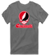 Cincinnati Stealie Premium Unisex T-Shirt — Design: Cincinnati University of — Charcoal