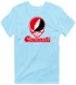 Cincinnati Stealie Premium Unisex T-Shirt — Design: Cincinnati University of — Light Blue