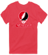 Cincinnati Stealie Premium Unisex T-Shirt — Design: Cincinnati University of — Heather Red
