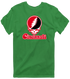 Cincinnati Stealie Premium Unisex T-Shirt — Design: Cincinnati University of — Irish Green