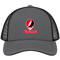 Cincinnati Stealie Premium Unisex Trucker Cap — Design: Cincinnati University of — Charcoal/Black