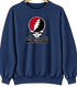 Cincinnati Baseball Stealie Grateful Dead Crewneck — Cincinnati Reds — Navy